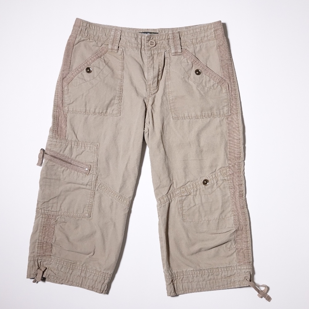 Women Eddie Bauer Capris 100% Cotton